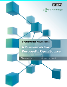 Cover of Open Source Archetypes v2 report.
